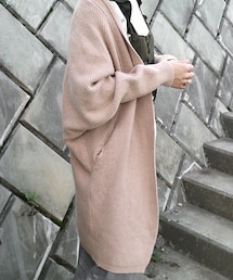 Tiffee SELECT | やわらかローゲージニットドルマンロングカーディガン(カーディガン/ボレロ)