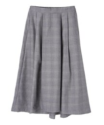 SEVENDAYS=SUNDAY | グレンチェックイレギュラーヘムスカート(スカート)
