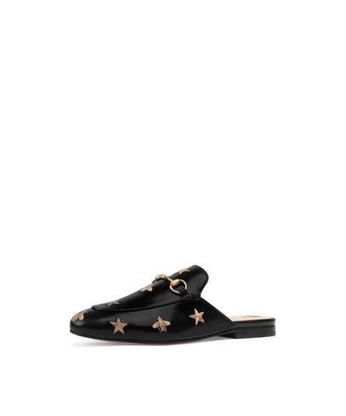 gucci bee slipper