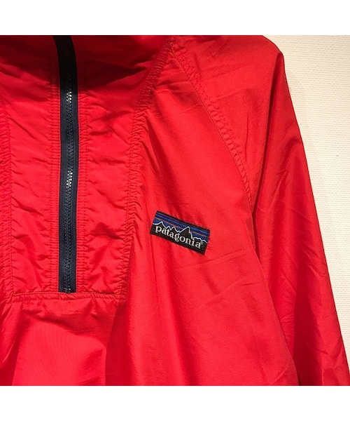80’s Patagonia Nylon Pullover デカタグ 80's Patagonia Nylon Pullover デカタグ
