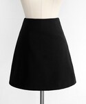 DHOLIC | ウールブレンドAラインミニスカート(裙子)