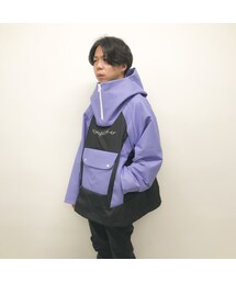 chloma（クロマ）の「chloma / comアノラック / ヴェインブルー