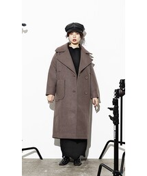 CHEER CLOSET | 【るうこ】ロングダブルコート(ピーコート)