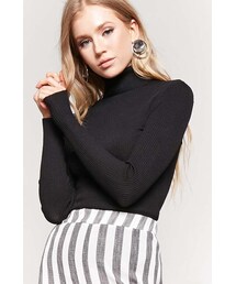 FOREVER 21 | FOREVER 21 Ribbed Turtleneck Sweater(ニット/セーター)