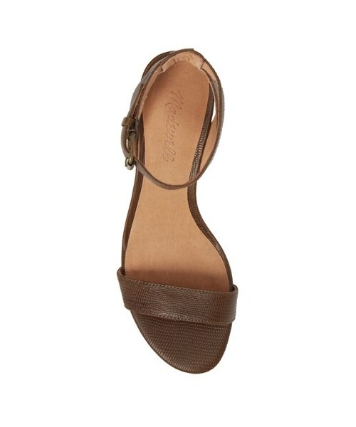 madewell(メイドウェル)の「Women's Madewell Alice Embossed Ankle Wrap Sandal(サンダル・レディース・Beige・6.5 M/7 M/7.5 M/8 M/8.5 M/9 M/9.5 M/10 M)」の5枚目の写真