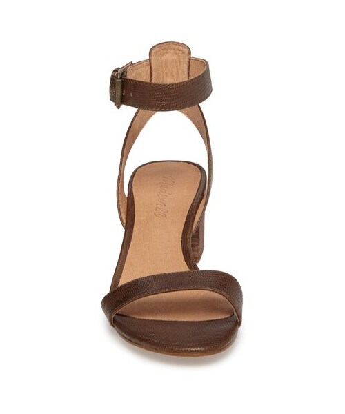 madewell(メイドウェル)の「Women's Madewell Alice Embossed Ankle Wrap Sandal(サンダル・レディース・Beige・6.5 M/7 M/7.5 M/8 M/8.5 M/9 M/9.5 M/10 M)」の2枚目の写真