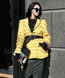 DINT | ポインタラインフリンジジャケット(テーラードジャケット)