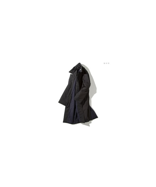 Graphpaper（グラフペーパー）の「PADDING BAL COLLAR COAT（）」 - WEAR