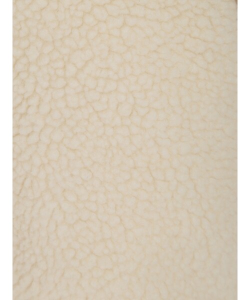 Ungrid（アングリッド）の「ノーカラーショートボアブルゾン（ジャケット/アウター・レディース・オフホワイト/キャメル）」の14枚目の写真