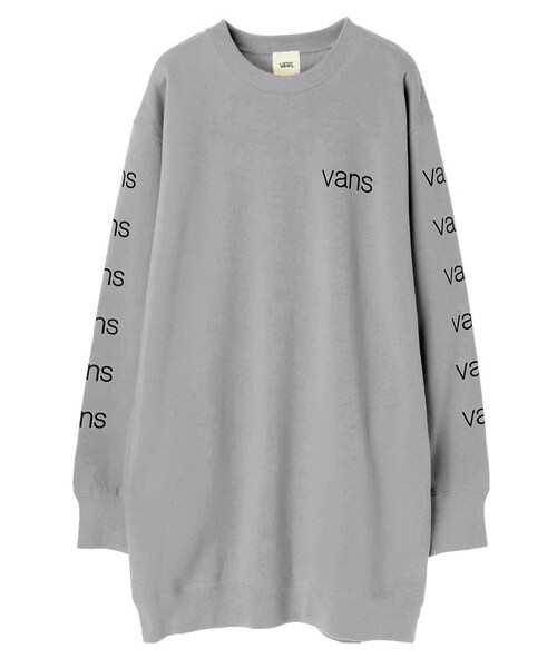 E hyphen world gallery(イーハイフンワールドギャラリー)の「VANS スリーブプリントワンピース(ワンピース/ドレス・グレー/ブラック/ピンク・F)」の8枚目の写真
