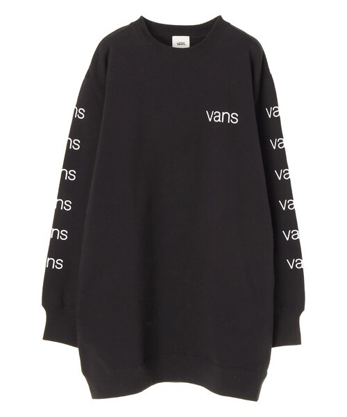 E hyphen world gallery(イーハイフンワールドギャラリー)の「VANS スリーブプリントワンピース(ワンピース/ドレス・グレー/ブラック/ピンク・F)」の9枚目の写真