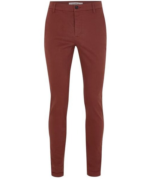 burgundy skinny chinos