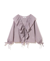 GRL | フリルチェックトップス(シャツ/ブラウス)