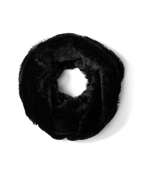 GRL（グレイル）の「ファースヌード（ストール/ショール・レディース・ベージュ/ブラック/ピンク/グレー/オフホワイト・F）」の2枚目の写真