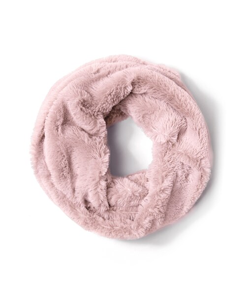 GRL（グレイル）の「ファースヌード（ストール/ショール・レディース・ベージュ/ブラック/ピンク/グレー/オフホワイト・F）」の5枚目の写真