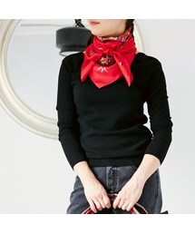 1 001 | 1 001(イチゼロゼロイチ) カシミア混バックVネックニット(ニット/セーター)