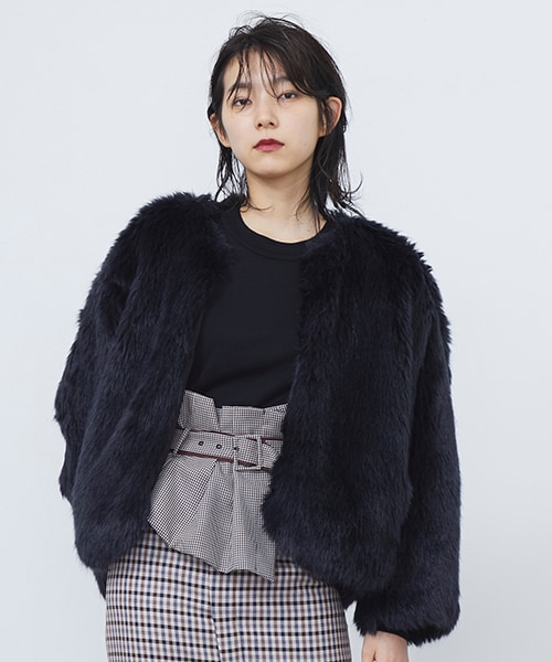 CLANE（クラネ）の「ボリュームファージャケット（）」 - WEAR