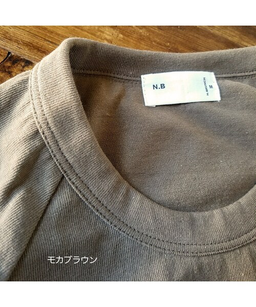 Handmade（ハンドメイド）の「ラグランTシャツ（Tシャツ/カットソー・レディース・その他）」の6枚目の写真