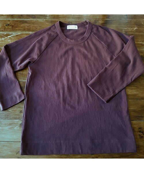 Handmade（ハンドメイド）の「ラグランTシャツ（Tシャツ/カットソー・レディース・その他）」の7枚目の写真