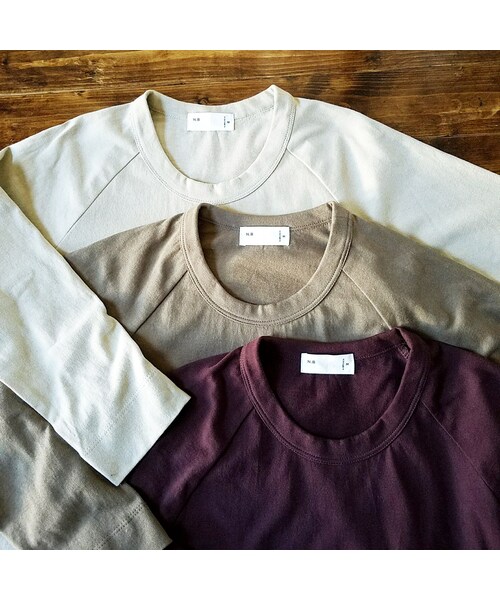 Handmade（ハンドメイド）の「ラグランTシャツ（Tシャツ/カットソー・レディース・その他）」の11枚目の写真