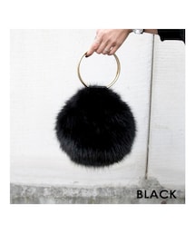 Sheson | Sheson(シーズン)リングハンドル　ファーバッグ ショルダーチェーン付き(ショルダーバッグ)