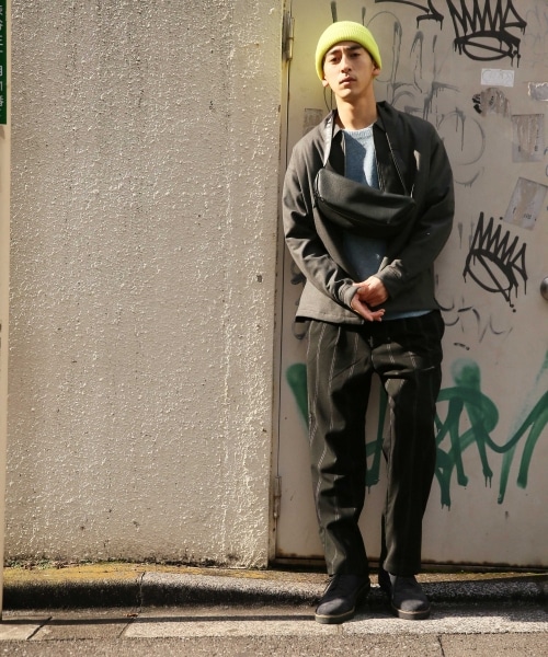 RAGEBLUE（レイジブルー）の「TRドリズラージャケット（ジャケット/アウター・ブラック/グレー/ワインレッド）」の16枚目の写真