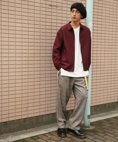 RAGEBLUE（レイジブルー）の「TRドリズラージャケット（ジャケット/アウター・ブラック/グレー/ワインレッド）」の15枚目の写真