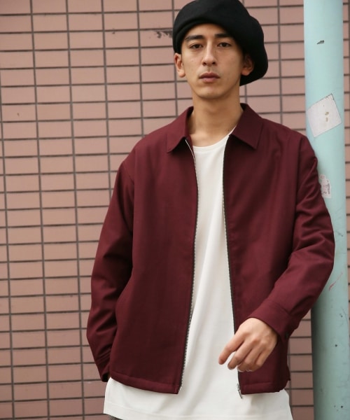 RAGEBLUE（レイジブルー）の「TRドリズラージャケット（ジャケット/アウター・ブラック/グレー/ワインレッド）」の3枚目の写真