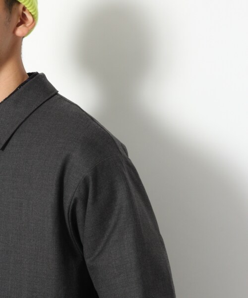 RAGEBLUE（レイジブルー）の「TRドリズラージャケット（ジャケット/アウター・ブラック/グレー/ワインレッド）」の8枚目の写真