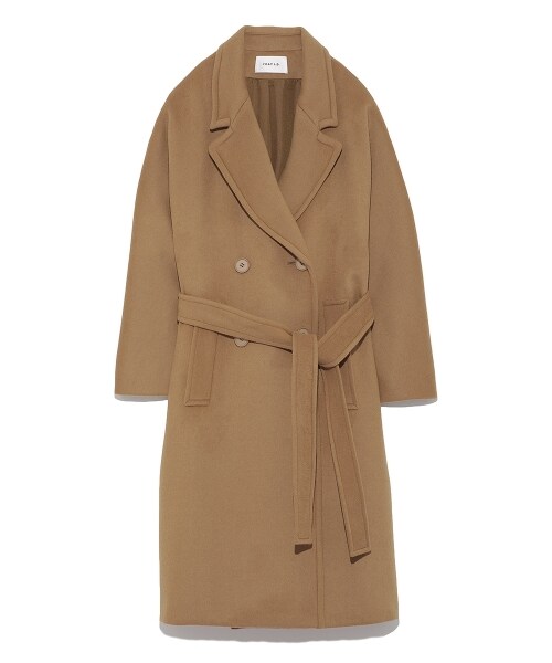 FRAY I.D（フレイアイディー）の「フレアーコート（ウールコート・レディース・IVR/CML・0/1）」の2枚目の写真