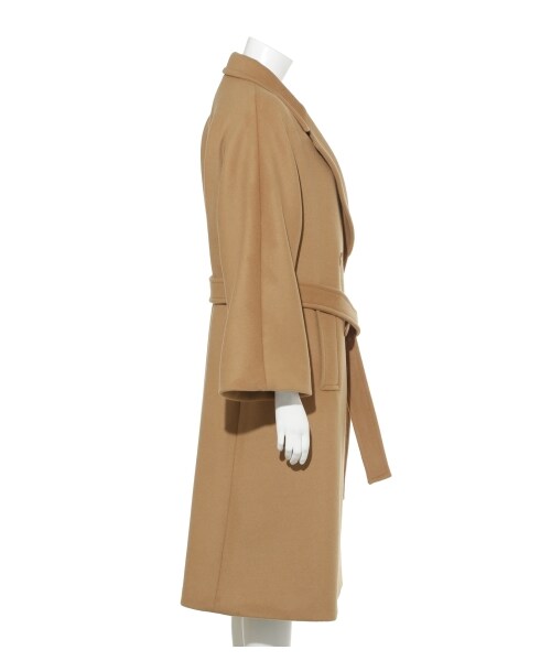 FRAY I.D（フレイアイディー）の「フレアーコート（ウールコート・レディース・IVR/CML・0/1）」の6枚目の写真