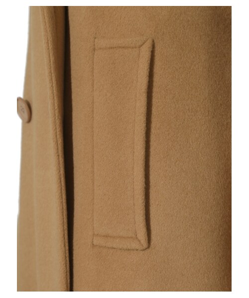 FRAY I.D（フレイアイディー）の「フレアーコート（ウールコート・レディース・IVR/CML・0/1）」の9枚目の写真