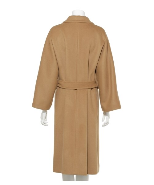 FRAY I.D（フレイアイディー）の「フレアーコート（ウールコート・レディース・IVR/CML・0/1）」の5枚目の写真