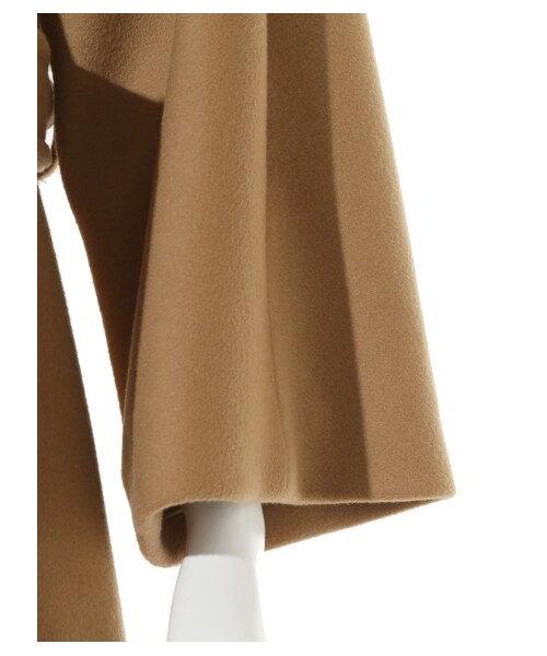 FRAY I.D（フレイアイディー）の「フレアーコート（ウールコート・レディース・IVR/CML・0/1）」の10枚目の写真