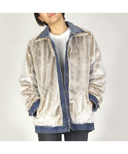 bit blue（ビットブルー）の「BIT BLUE リバーシブル トラッカーJKT 
