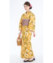 浴衣屋さん.com | 浴衣+造り帯+下駄3点セット(浴衣)