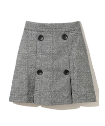 GRL | グレンチェックダブルボタンスカート(スカート)