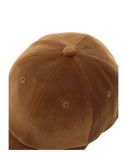 Green　Parks（グリーンパークス）の「ミニコーデュロイキャップ（帽子・グレー/ブラック/ボルドー/ベージュ/ネイビー・F）」の4枚目の写真