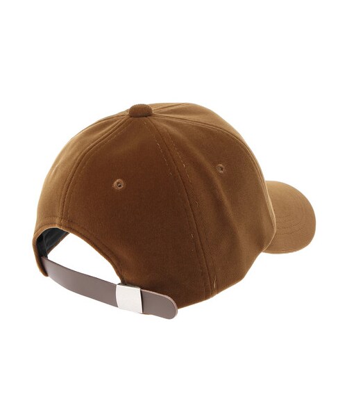 Green　Parks（グリーンパークス）の「ミニコーデュロイキャップ（帽子・グレー/ブラック/ボルドー/ベージュ/ネイビー・F）」の2枚目の写真