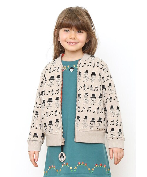 Graniph デザイン ティーシャツ ストア グラニフ の ダンシング ちびまる子ちゃん リバーシブル ボア ブルゾン ジャケット アウター Wear