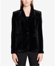 Calvin Klein | Calvin Klein Velvet Single-Button Blazer(テーラードジャケット)