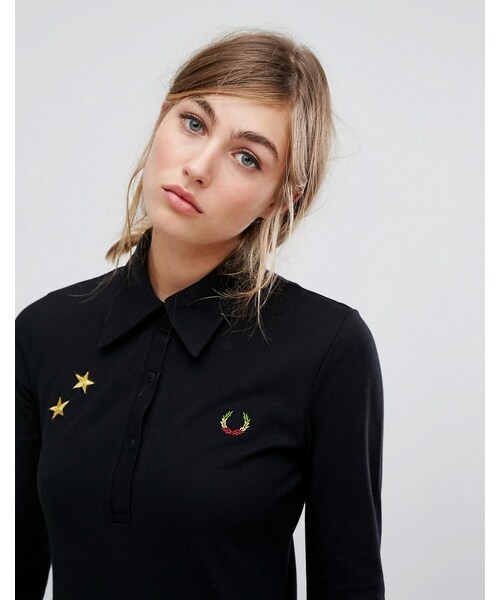 FRED PERRY（フレッドペリー）の「Fred Perry Bella Freud Pique Maxi 