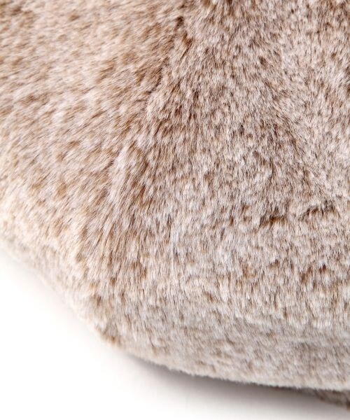 studio CLIP（スタディオクリップ）の「フェイクファーハギベレー帽（帽子・ブラウン/ベージュ）」の10枚目の写真