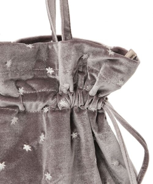 studio CLIP(スタディオクリップ)の「アソート巾着トートバッグ(バッグ・グレー/ブラック/ブラウン)」の11枚目の写真