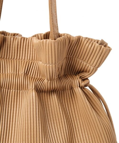 studio CLIP(スタディオクリップ)の「アソート巾着トートバッグ(バッグ・グレー/ブラック/ブラウン)」の13枚目の写真