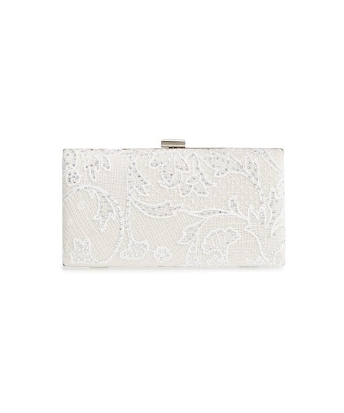 新品 Tadashi Shoji タダシショージ クラッチバッグ ホワイト（Tadashi  