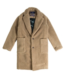 ROMANTIC CROWN | Padded Fleece Single Coat_Beige(ジャケット/アウター)