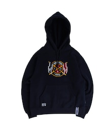 ROMANTIC CROWN | RMTC Flag Hoodie_Navy(その他)