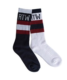 ROMANTIC CROWN | RTW color block socks(アクセサリー)