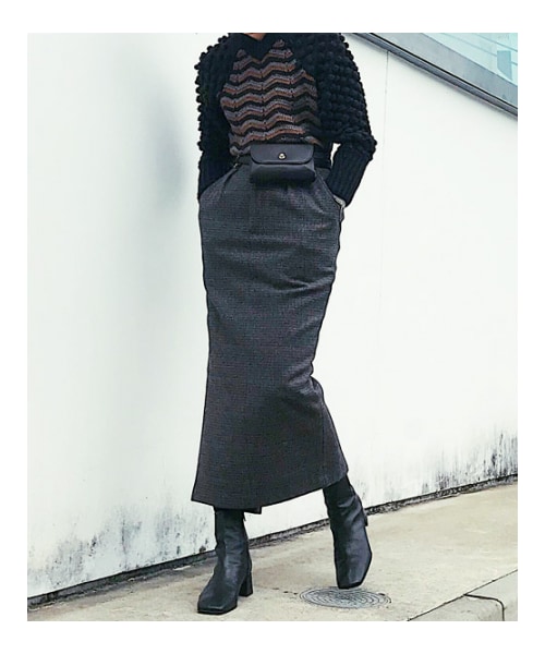 HOLIDAY（ホリデイ）の「JUN MIKAMI FOX TWEED SKIRT（）」 - WEAR 